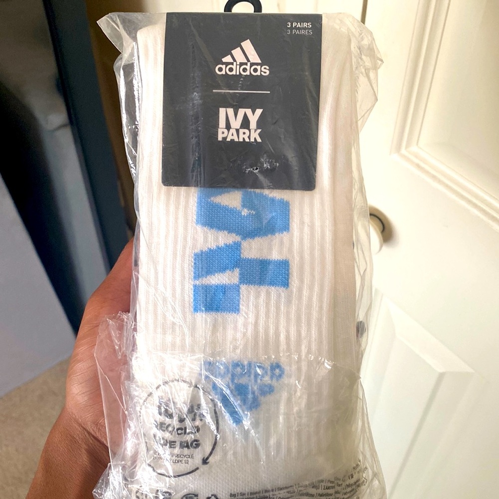 IVY PARK x Adidas Logo Socks, 3 pair